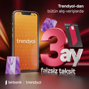 Birbank taksit kartı, Trendyol-da faizsiz taksit,