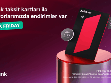 Birbank taksit kartları, Black Friday, Qara cümə kampaniyası